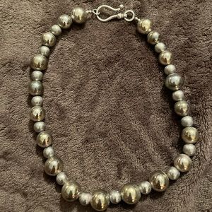 Chunky, Silver Necklace